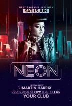 Neon Flyer Screenshot 2
