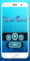 Dives Game With Admob - Buildbox Template Screenshot 1