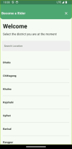 Rideo Courier  Rider App UI Kit Screenshot 17