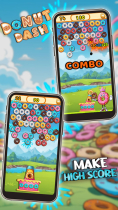 Donut Dash - HTML5 Construct 3 Game  Screenshot 1