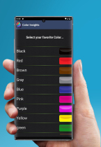 Color Insights Meaning - App Source Code Screenshot 2