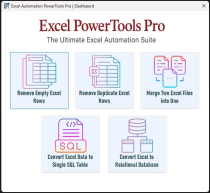 Excel PowerTools Pro  - WinForms Application C# Screenshot 1