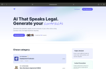 Contract Aura - Generate legal contracts using AI Screenshot 2
