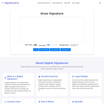 Digital Signature and Document Sign Script Screenshot 2