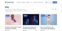 Symposium Pro NextJs Website Template Screenshot 1