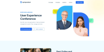 Symposium Pro NextJs Website Template Screenshot 6